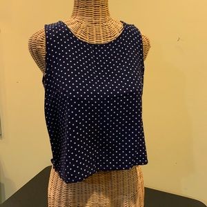 polk-a-dot tank top